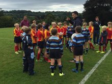 U9 Rugby Training Session and match at Marlborough College U9 Rugby Training Session and match at Marlborough College