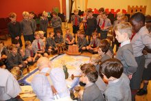 Historian David Cadle captivates Year 3 Historian David Cadle captivates Year 3