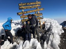 Max (Year 6) climbs Mount Kilimanjaro