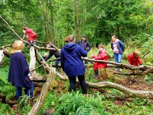 Forest School visit with the Bobcat Parents Forest School visit with the Bobcat Parents