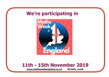 Maths Week England Maths Week England