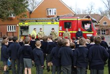 Fire engine visit Fire engine visit