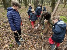 Forest School helpers