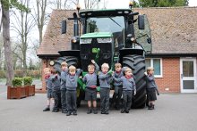 Bobcats Tractor Visit