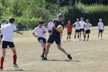 Staff v Year 8 Football