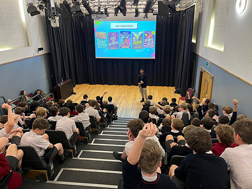 Year 7 and 8 Author Visit
