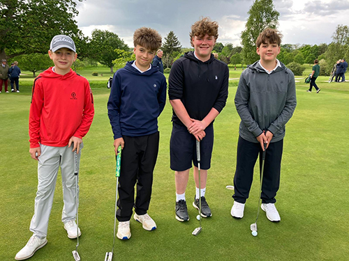 Moulsford Golfers in Action