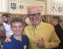 Harry M at BBC Radio 2 500 Words competition final | News | Moulsford Prep School