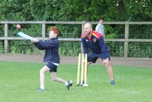 Year 3 and 4 cricketing afternoon Year 3 and 4 cricketing afternoon